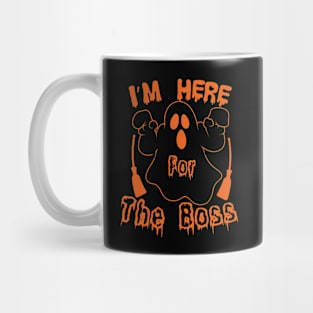 Halloween I'm Here For The Boos Mug